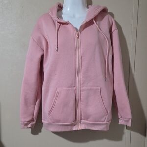 ⚡️5/$20… Pink Zip-Up Hoodie